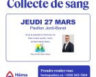 Collecte de sang des Hilairemontaises et des Hilairemontais